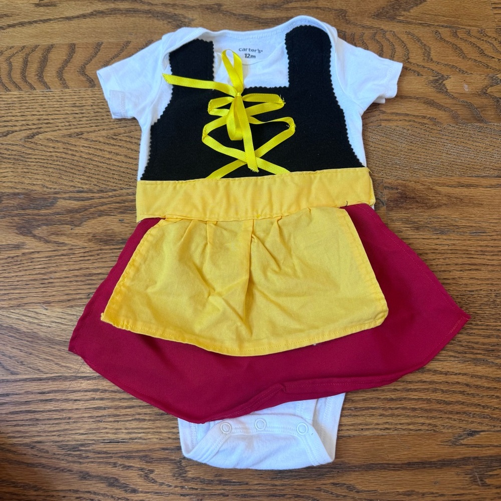 Baby girl German onesie